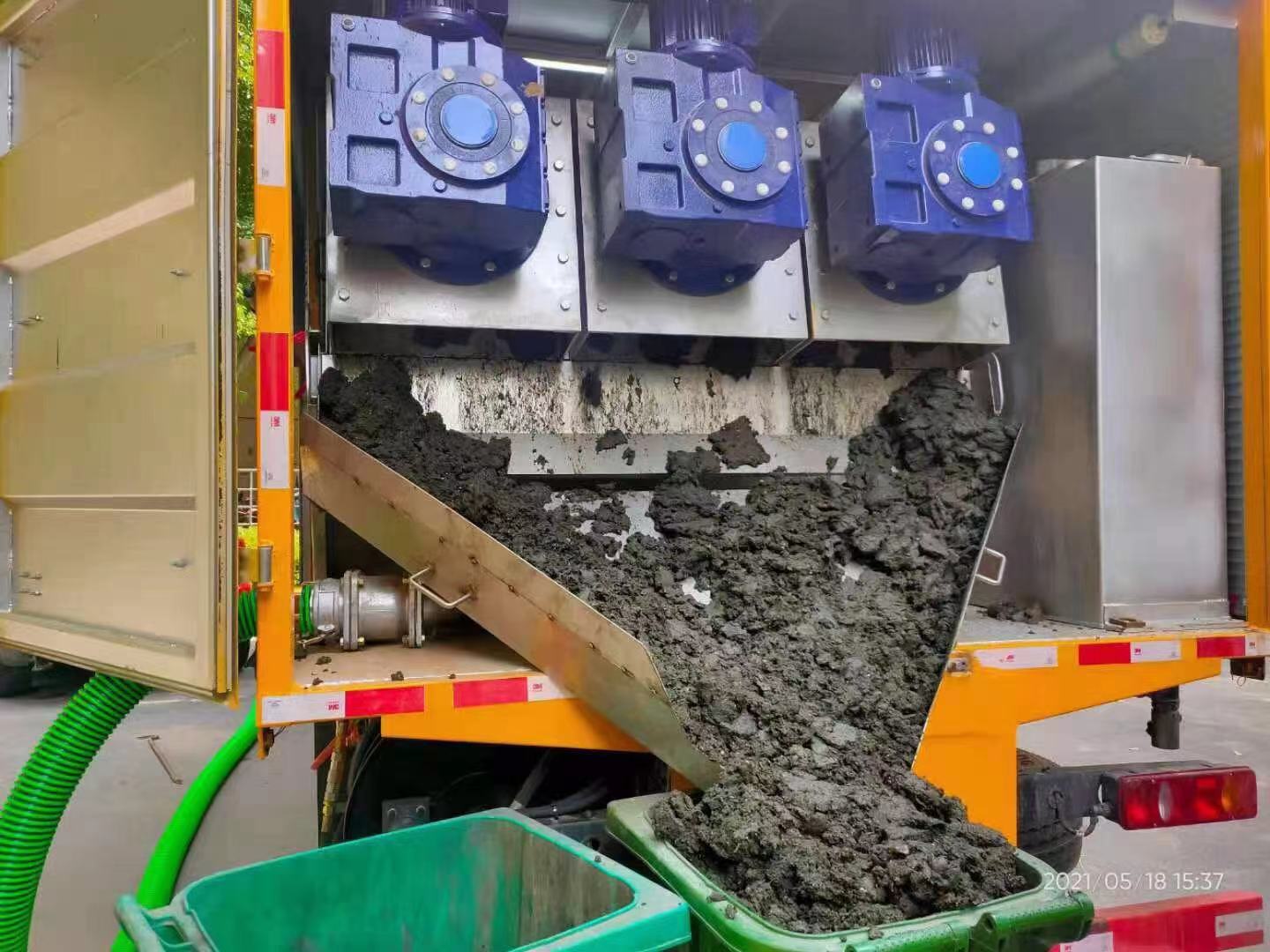 防城化粪池清掏城市维护站-泥浆净化干湿分离处理